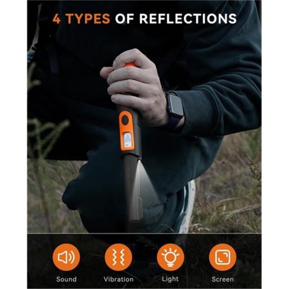 Metal Detector Pinpointer for Adults & Kids, Fully Waterproof - Picture 2 of 8